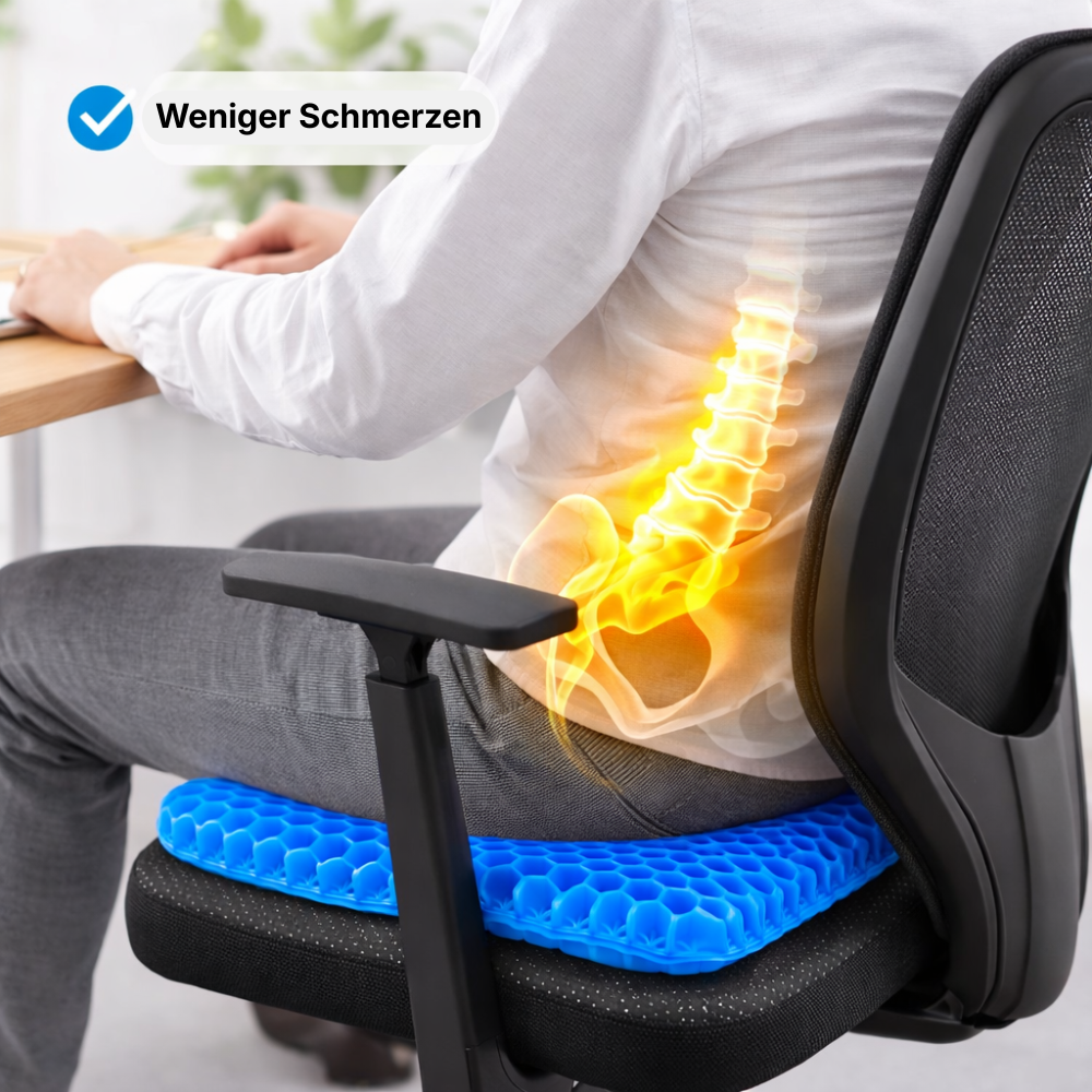 Fortschrittliches orthopädisches Sitzkissen zur Druckentlastung